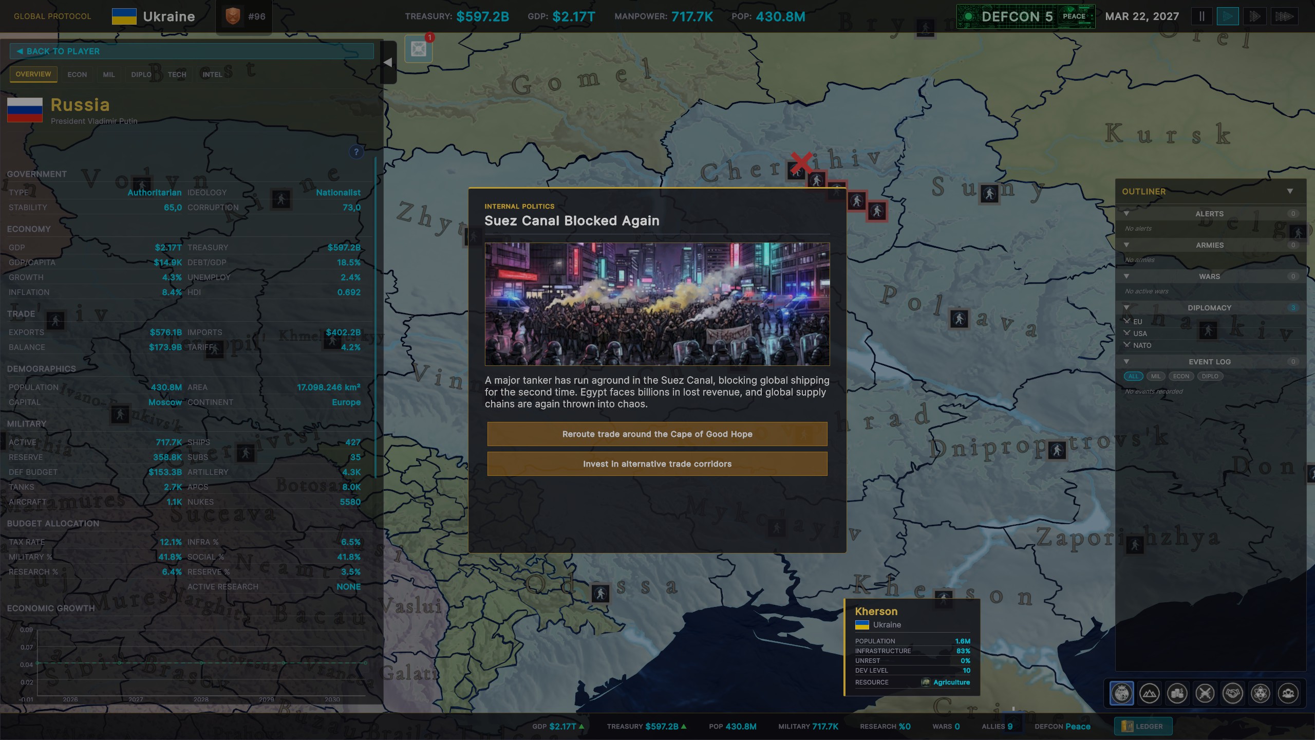 Global Protocol: New World Order Gameplay Screenshot 2